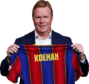Ronald Koeman football render