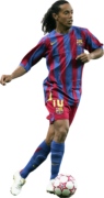 Ronaldinho football render