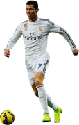 Cristiano Ronaldo football render