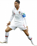 Cristiano Ronaldo football render