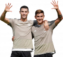 Cristiano Ronaldo & Paulo Dybala football render