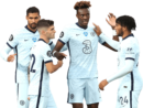 Ruben Loftus-Cheek, Christian Pulisic, Tammy Abraham & Reece James football render