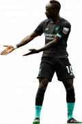 Sadio Mané football render