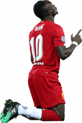 Sadio Mané football render