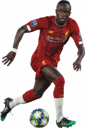 Sadio Mane football render