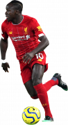 Sadio Mane football render