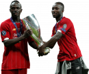 Sadio Mané & Naby Keita football render