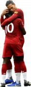 Sadio Mané & Virgil van Dijk football render