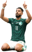 Saleh Al-Shehri football render