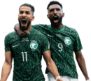 Saleh Al-Shehri & Firas Al-Buraikan football render