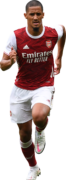 William Saliba football render