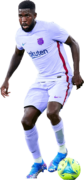 Samuel Umtiti football render