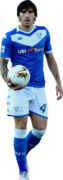 Sandro Tonali football render