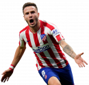 Saul Niguez football render