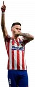 Saul Niguez football render