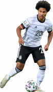 Serge Gnabry football render