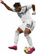 Serge Gnabry football render