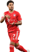 Serge Gnabry football render