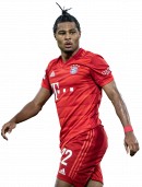 Serge Gnabry football render