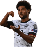 Serge Gnabry football render