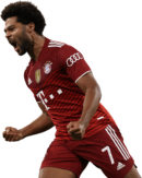 Serge Gnabry football render