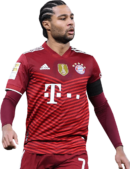 Serge Gnabry football render