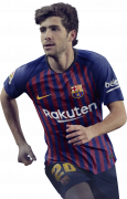 Sergi Roberto football render