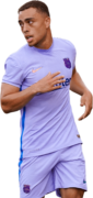 Sergiño Dest football render