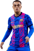 Sergiño Dest football render