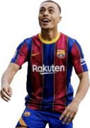 Sergino Dest football render