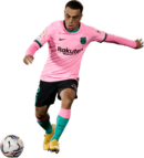 Sergiño Dest football render