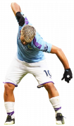 Sergio Aguero football render