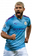 Sergio Aguero football render