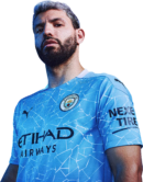 Sergio Aguero football render