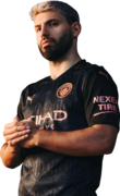 Sergio Agüero football render