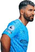 Sergio Agüero football render