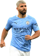 Sergio Agüero football render