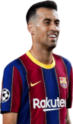 Sergio Busquets football render