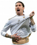 Sergio Ramos football render