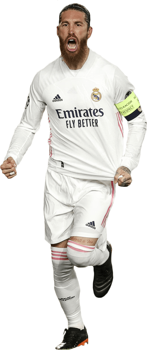 Sergio Ramos football render - 78804 - FootyRenders