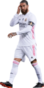 Sergio Ramos football render