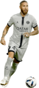 Sergio Ramos football render