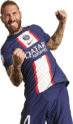 Sergio Ramos football render