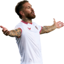 Sergio Ramos football render