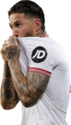 Sergio Ramos football render