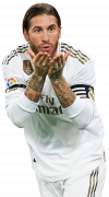 Sergio Ramos football render