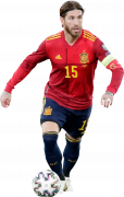 Sergio Ramos football render