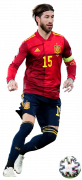 Sergio Ramos football render