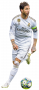 Sergio Ramos football render