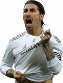 Sergio Ramos football render